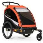 Burley Fietskar Cub X Kind Atomic Red Burley Fietskar Cub X Kind Atomic Red